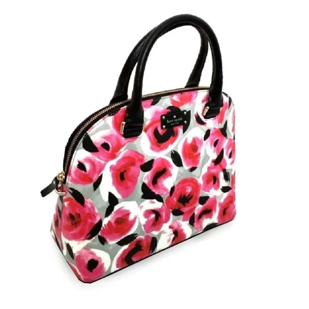 Kate Spade New York Pink Rose Bed Blake Avenue Shoulder Bag.